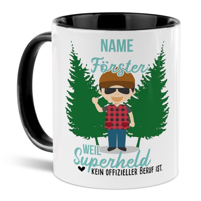 Berufe Tasse Mit Name Personalisiert F Rster Tassendruck