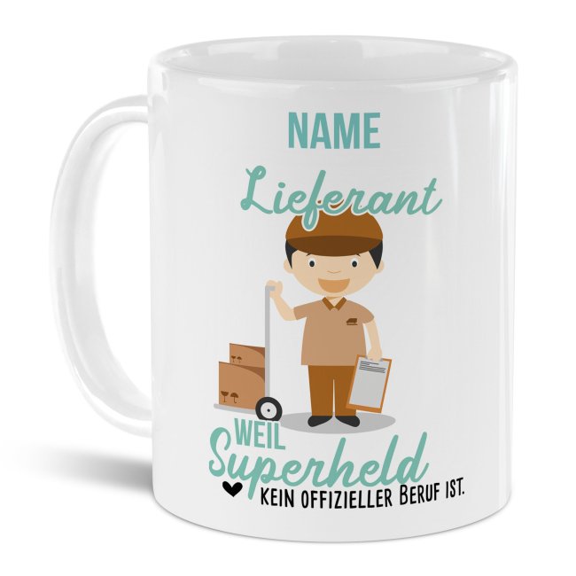 Berufe Tasse Mit Name Personalisiert Lieferant Tassendruck 11