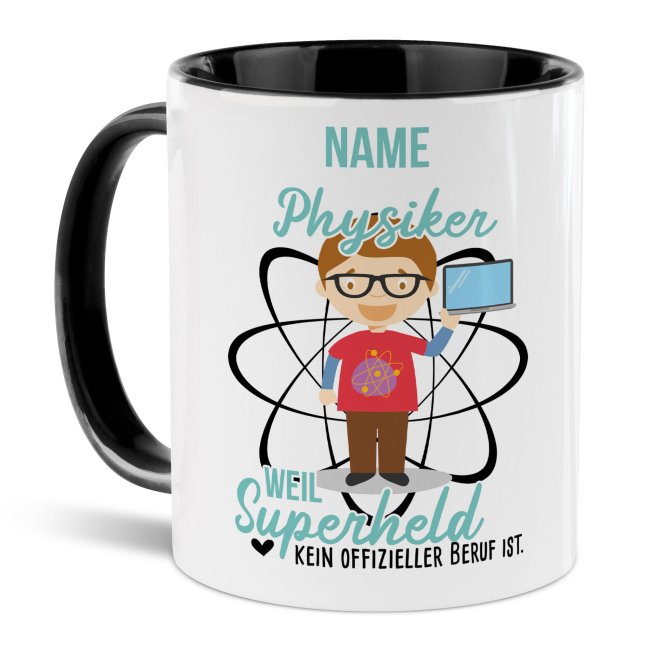 Berufe Tasse Mit Name Personalisiert Physiker Tassendruck 12 9