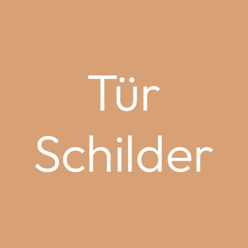 Türschilder