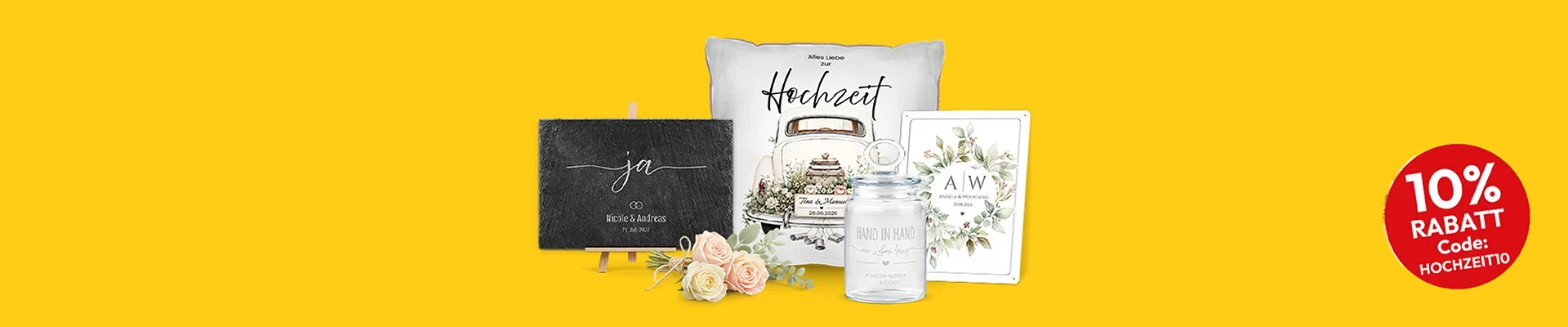 Personalisierte Hochzeitsgeschenke: So findest du eine Idee mit Bedeutung - Das perfekte Hochzeitsgeschenk, personalisiert