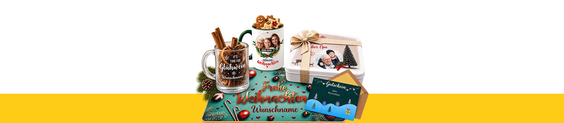 Persönliche Weihnachtsgeschenke für Familie &amp; Freunde - Persönliche Weihnachtsgeschenke für Familie &amp; Freunde 