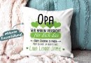 Kissen - Geschenk f&uuml;r Opa von Kindern - in...