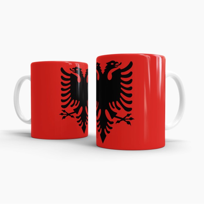 Flaggen-Tasse Albanien