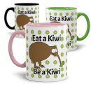 Kiwi Tasse - Eat a Kiwi Be a Kiwi
