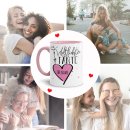 Namenstasse - Weltliebste Patentante - Innen &amp; Henkel...