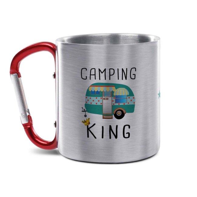 Karabiner Tasse - Camping King