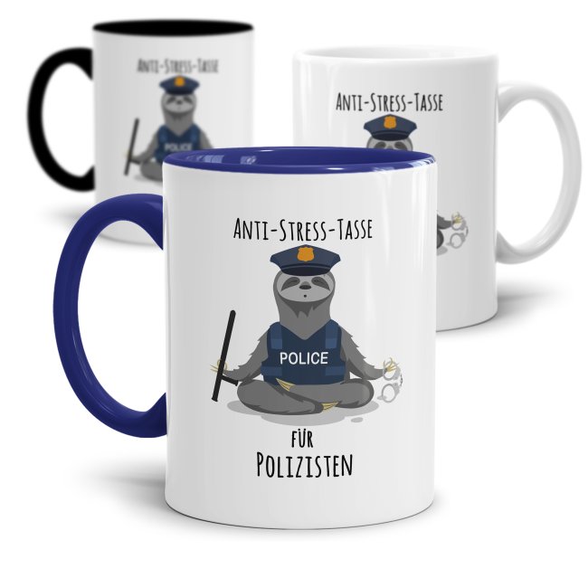 Polizei Tasse - Anti-Stress-Tasse für Polizisten