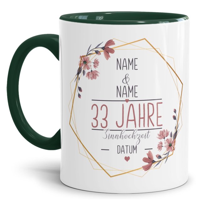 Tasse Zum Hochzeitstag Mit Name Datum 33 Jahre Zinnhochzeit tasse-zum-hochzeitstag-mit-name-datum-33-jahre-zinnhochzeit