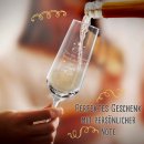 Sektglas mit Gravur - Bester Freund