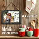 Bedruckte Schieferplatte mit Foto f&uuml;r den Mann...