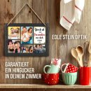 Bedruckte Schieferplatte mit Foto f&uuml;r die Freundin...