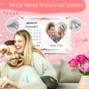 Blechschild - Jahrestag - mit Kalender