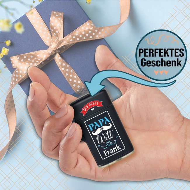 Feuerzeug - Der beste Papa der Welt - mit Name