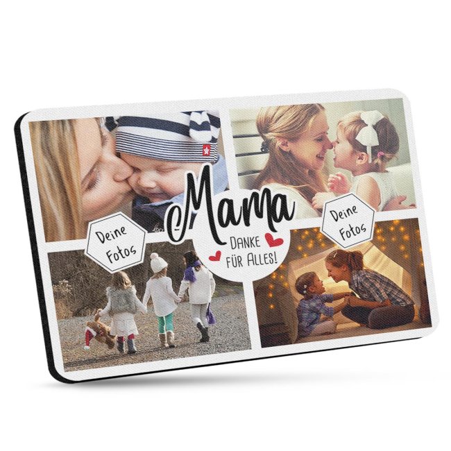 Mousepad - Mama - Danke f&uuml;r alles - 270 x 190 mm