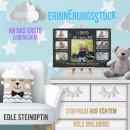 Schiefertafel mit Fotos - 1. Geburtstag - f&uuml;r Jungen...