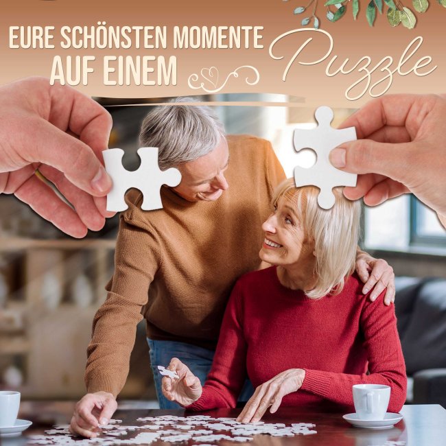 Fotopuzzle zur 60. Hochzeitstag - Geschenk zur diamantenen Hochzeit