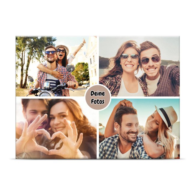 Fotomagnet - 4er Collage