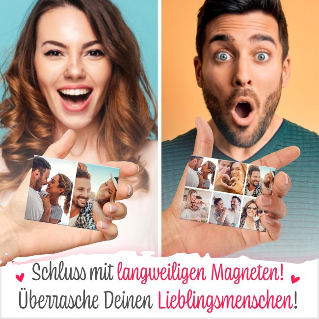 Fotomagnet - 4er Collage