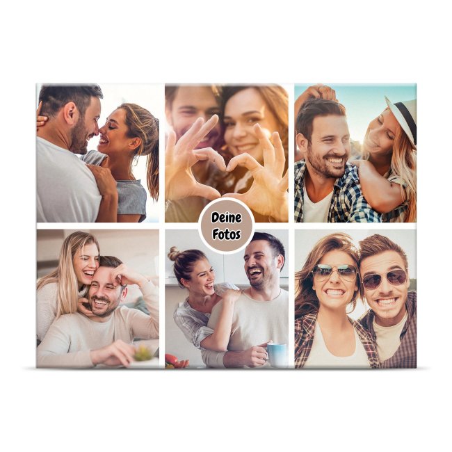 Fotomagnet - 6er Collage