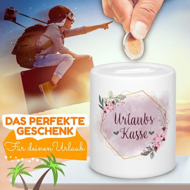 Spardose für den Urlaub - Urlaubskasse | TASSENDRUCK, 13,95