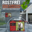 Hunde-Outdoorschild - Hier wache ich mit Foto