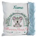 Kissen mit Koala - Kleiner Schatz - personalisierbar mit...