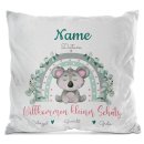 Kissen mit Koala - Kleiner Schatz - personalisierbar mit...