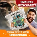 Spruch-Kissen zum bestandenen F&uuml;hrerschein - mit...
