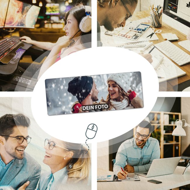 XXL Mousepad selbst gestalten - 800 x 300 mm