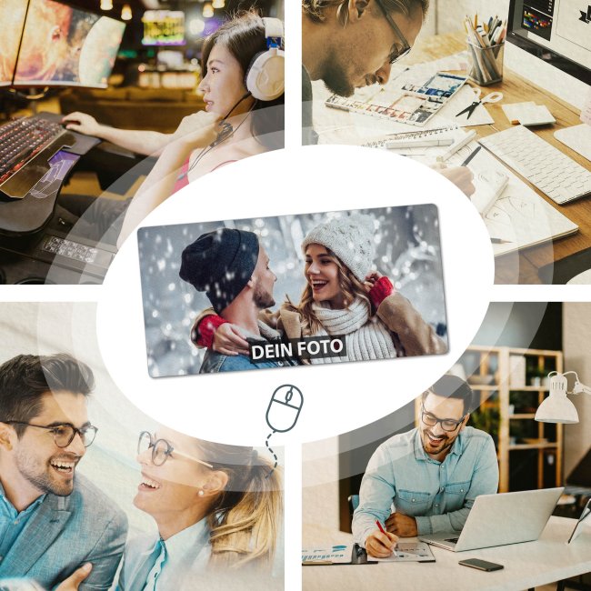 XXL Mousepad selbst gestalten - 800 x 400 mm