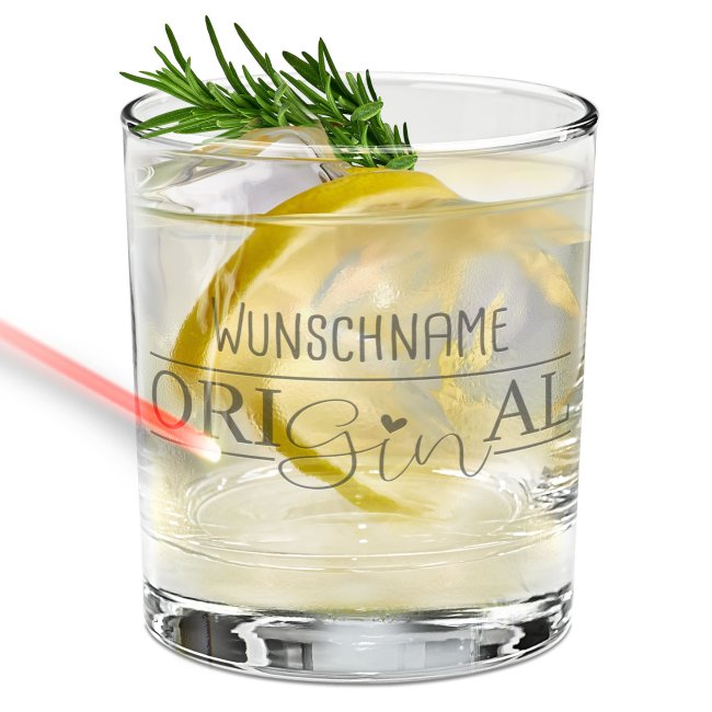 Gin-Glas mit Name - OriGINal