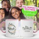 Tasse zur Jugendweihe - Rosenkranz - Gl&uuml;ckwunsch -...