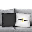 Fotokissen - 40 x 40 cm - mit farbiger R&uuml;ckseite - 6...