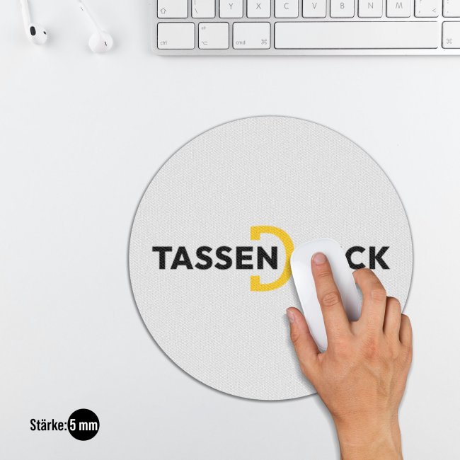 Mousepad rund &Oslash; 19 cm