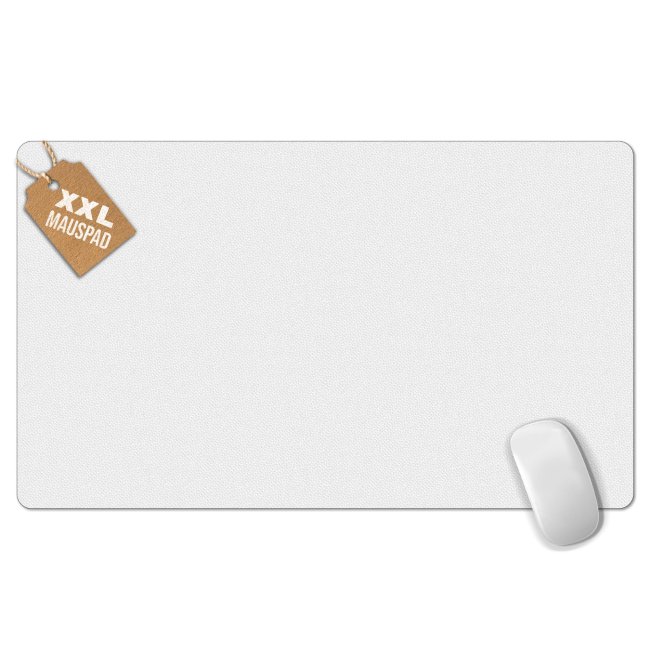 XXL Schreibtischunterlage - 600 x 350 mm - ohne Druck