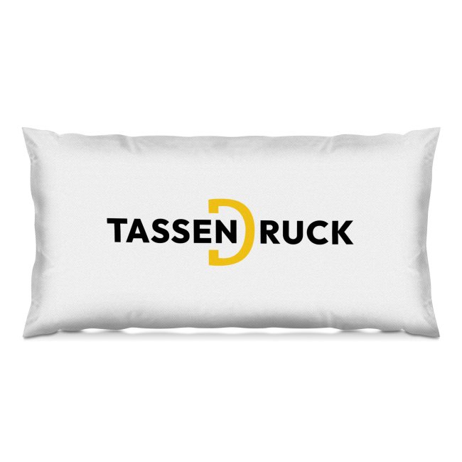 XXL Kissen - 40 x 80 cm - Wei&szlig; glatt