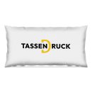 XXL Kissen - 40 x 80 cm - Wei&szlig; glatt