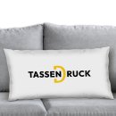 XXL Kissen - 40 x 80 cm - Wei&szlig; glatt