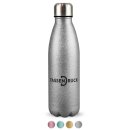 Glitzer Trinkflasche aus Edelstahl - 500 ml - 4 Farben