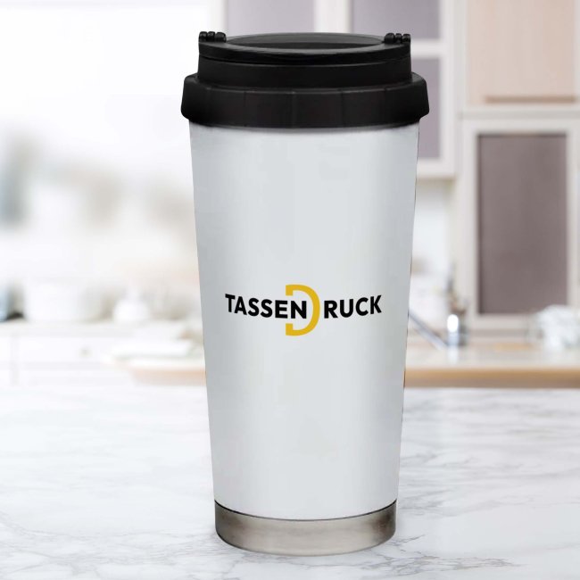 Edelstahl Thermobecher mit Deckel - Konisch - 400 ml - 2 Farben