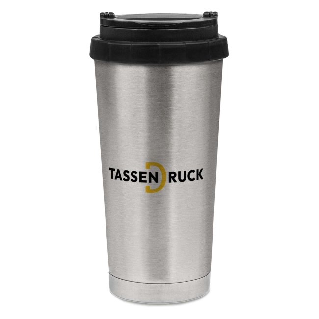 Edelstahl Thermobecher mit Deckel - Konisch - 400 ml - 2 Farben