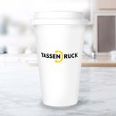 Coffee To Go Becher aus Porzellan - 275 ml - Wei&szlig;...