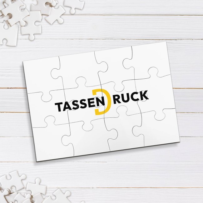 Holzpuzzle bedrucken - in zwei Gr&ouml;&szlig;en