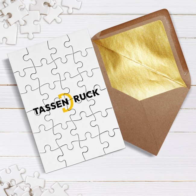 Puzzle im Briefumschlag - 24 Teile