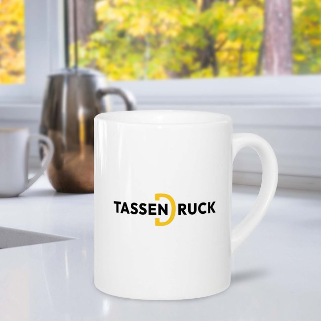 Tasse Berlin - Keramik wei&szlig; - 250 ml