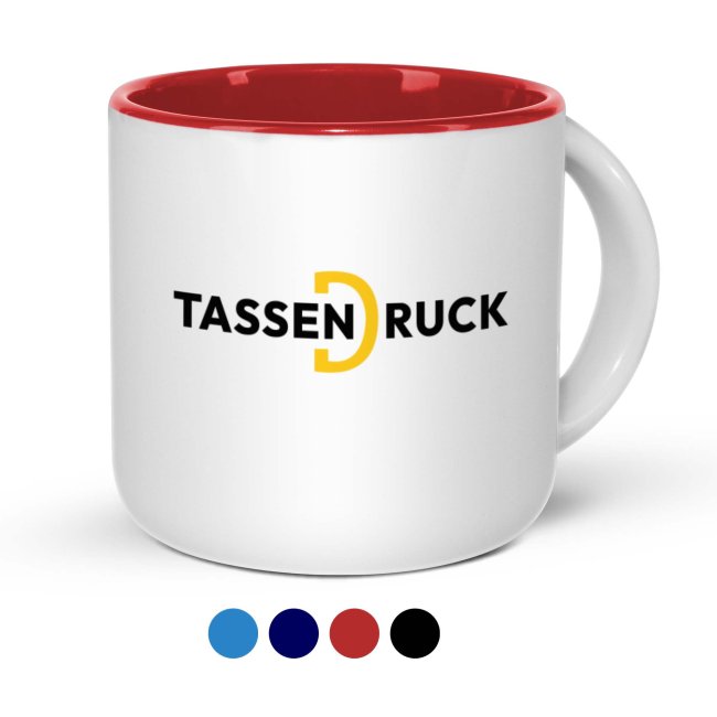 Kaffee-Pott 400 ml - Innen farbig