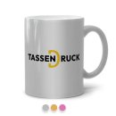 Tasse aus Keramik in Metallicfarben - 3 Farbt&ouml;ne -...