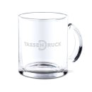 Glastasse zum Gravieren - 300 ml - transparent