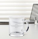 Glastasse zum Gravieren - 300 ml - transparent